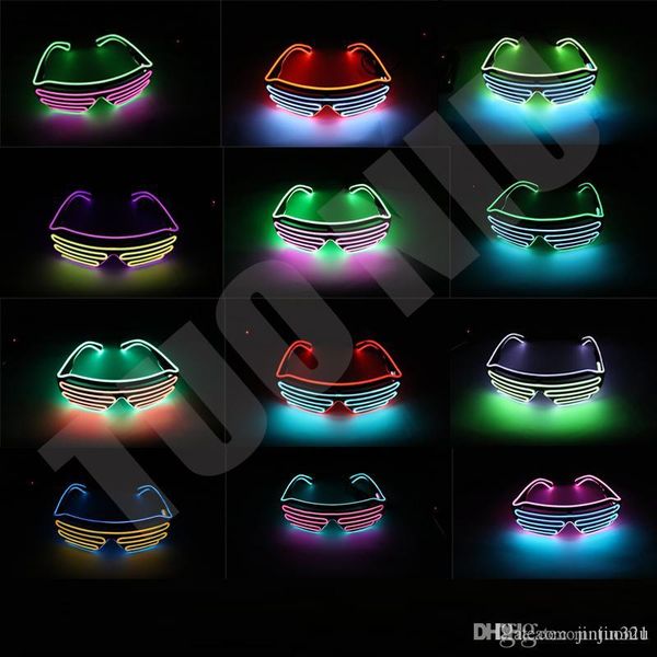led party glasses el wire fluorescent flash glass with window graduation birthday bar decor luminous bar eyewear party favor
led party glasses el wire fluorescent flash glass with window graduation birthday bar decor luminous bar eyewear party favor