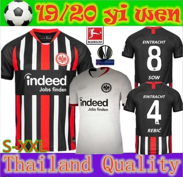 thai quality 2019 2020 eintracht frankfurt soccer jersey 19 20 frankfurt europa league haller jovic rebic home away football shirts, Black;yellow
thai quality 2019 2020 eintracht frankfurt soccer jersey 19 20 frankfurt europa league haller jovic rebic home away football shirts, Black;yellow
