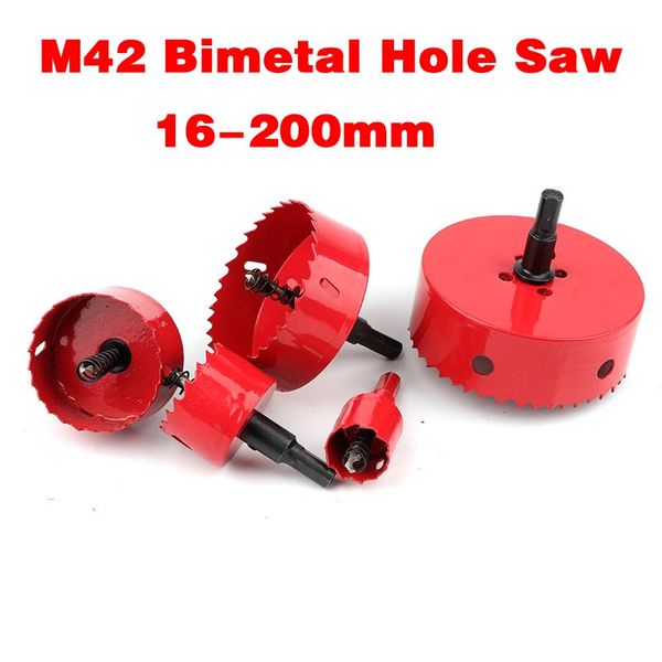 bi-metal m42 wood hole saw 16-200mm steel drilling drill bit cutter for aluminum iron stainless steel plastic cutter drill bits
bi-metal m42 wood hole saw 16-200mm steel drilling drill bit cutter for aluminum iron stainless steel plastic cutter drill bits