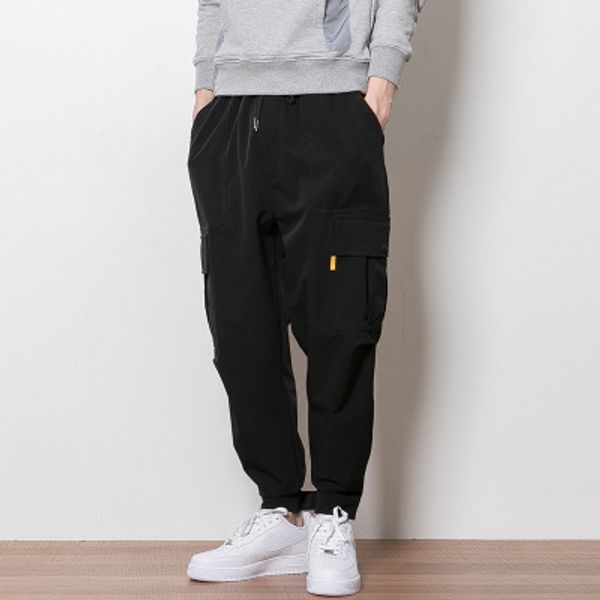 2018 fitness long pants men casual sweatpants baggy jogger trousers fashion fitted bottoms streetwear hiphop black cargo pants
2018 fitness long pants men casual sweatpants baggy jogger trousers fashion fitted bottoms streetwear hiphop black cargo pants