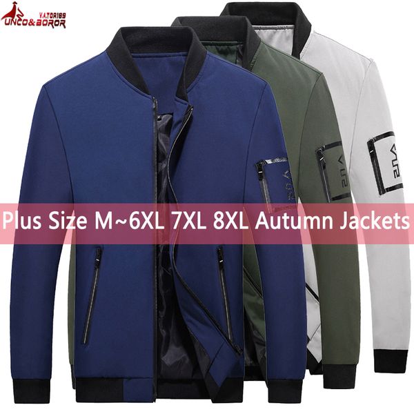 autumn casual loose jacket men 5xl 6xl 7xl 8xl windbreaker sportswear bomber jacket fitness for mens college jackets and coats, Black;brown
autumn casual loose jacket men 5xl 6xl 7xl 8xl windbreaker sportswear bomber jacket fitness for mens college jackets and coats, Black;brown