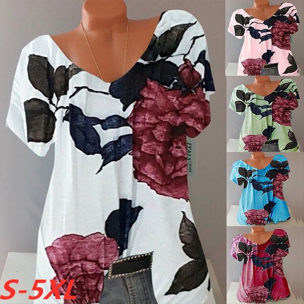 2020 women's printed v-neck short sleeve 2020 women's printed v-neck short sleeve top, White
2020 women's printed v-neck short sleeve 2020 women's printed v-neck short sleeve top, White
