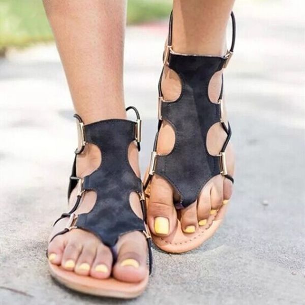 sandalia feminina gladiador rome sandals woman flip flops leather bandage flat shoes bohemia beach slippers sandalias mujer 2019, Black
sandalia feminina gladiador rome sandals woman flip flops leather bandage flat shoes bohemia beach slippers sandalias mujer 2019, Black