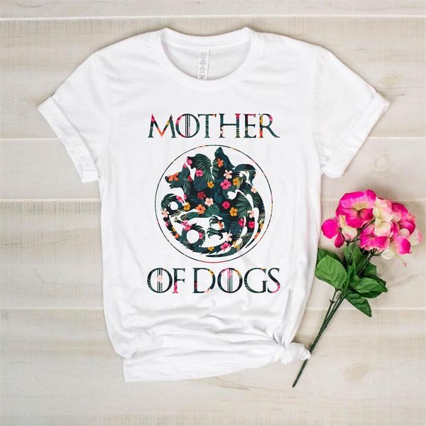 2019 new arrival dog lovers tshirt mother of dogs t-shirt mom dogs gift flowers print tee, White
2019 new arrival dog lovers tshirt mother of dogs t-shirt mom dogs gift flowers print tee, White