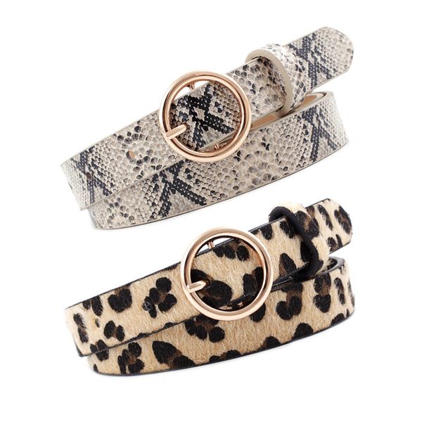 new gold round pin buckle leather belt leopard print snake pattern belts for women lady dress jeans waistband ceinture femme, Black;brown
new gold round pin buckle leather belt leopard print snake pattern belts for women lady dress jeans waistband ceinture femme, Black;brown