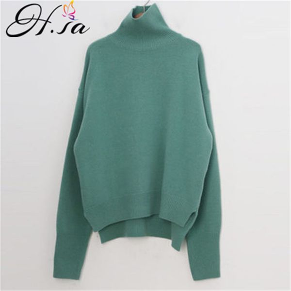 h.sa women winter turtleneck pullover and sweaters candy color loose jumpers warm thick christmas pull sweaters roupas feminina, White;black
h.sa women winter turtleneck pullover and sweaters candy color loose jumpers warm thick christmas pull sweaters roupas feminina, White;black