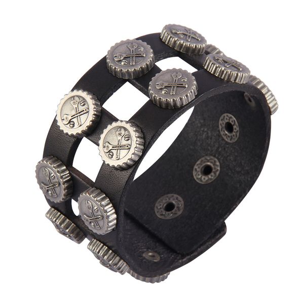 bracelet jewelry concealed singlering wideedition steam punk gear alloy creative bracelet, Golden;silver
bracelet jewelry concealed singlering wideedition steam punk gear alloy creative bracelet, Golden;silver
