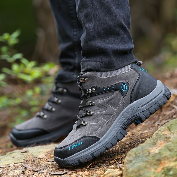 men's big size hiking boots hunting climbing mountain sports sneakers for man waterproof leather high outdoor trekking shoes
men's big size hiking boots hunting climbing mountain sports sneakers for man waterproof leather high outdoor trekking shoes
