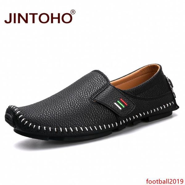 jintoho big size men loafers genuine leather shoes fashion men boat shoes brand men casual leather shoes male leather
jintoho big size men loafers genuine leather shoes fashion men boat shoes brand men casual leather shoes male leather