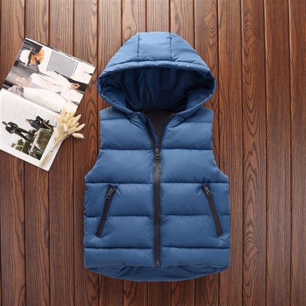 new fashion boys vest children's jackets cotton warm clothes kids hooded vest for girl waistcoat outerwear for kids clothing, Blue
new fashion boys vest children's jackets cotton warm clothes kids hooded vest for girl waistcoat outerwear for kids clothing, Blue