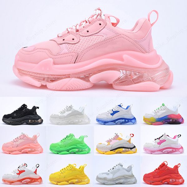 2020 platform triple s clear bubble midsole paris men women casual shoes multicolor combination chaussure womens fashion sneakers 36-45, Black
2020 platform triple s clear bubble midsole paris men women casual shoes multicolor combination chaussure womens fashion sneakers 36-45, Black