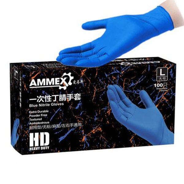 100 шт. / лот оригинальный ammex disposaible перчатки 100% нитриловый каучук синий антипылевые перчатки главная кухня перчатки падение доста, Blue;gray
100 шт. / лот оригинальный ammex disposaible перчатки 100% нитриловый каучук синий антипылевые перчатки главная кухня перчатки падение доста, Blue;gray