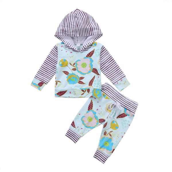 2PCS Newborn Baby Girls 2017 Kids Hooded Tops Shirt+Long Floral Pants Outfits Set Warm Tracksuit
2PCS Newborn Baby Girls 2017 Kids Hooded Tops Shirt+Long Floral Pants Outfits Set Warm Tracksuit