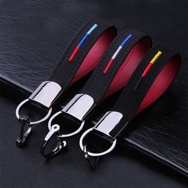 fashion car key chain suede leather motorcycle keychain men women simple waist hanging key chain ring accessories
fashion car key chain suede leather motorcycle keychain men women simple waist hanging key chain ring accessories
