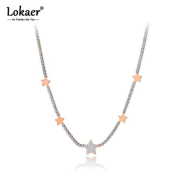 lokaer trendy титан из нержавеющей стали cz кристалл 5шт звезды колье ожерелья для женщин девушки ch шарм ожерелье n19191, Silver
lokaer trendy титан из нержавеющей стали cz кристалл 5шт звезды колье ожерелья для женщин девушки ch шарм ожерелье n19191, Silver