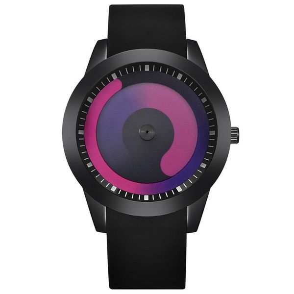 crea-tive women men gradient flow analog round dial quartz wrist watch lover gift men's and women's fashion watches, Slivery;brown
crea-tive women men gradient flow analog round dial quartz wrist watch lover gift men's and women's fashion watches, Slivery;brown