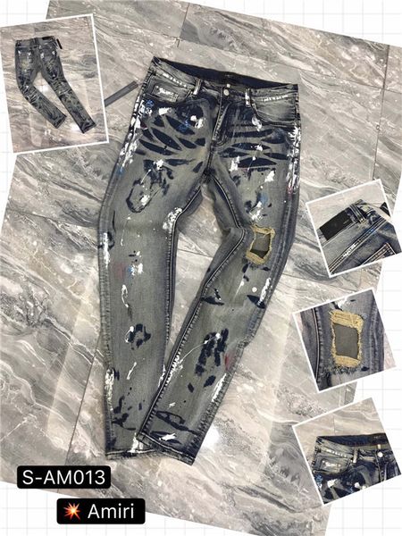 2020 new slim straight jeans men's designer imitation old zipper torn jeans fashion denim pants size 28-40 h2, Blue
2020 new slim straight jeans men's designer imitation old zipper torn jeans fashion denim pants size 28-40 h2, Blue