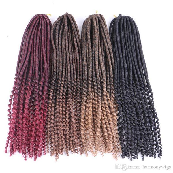 faux locs synthetic braiding hair crochet twist braids soft dreadlocks 20inch synthetic hair extensions customized color, Black
faux locs synthetic braiding hair crochet twist braids soft dreadlocks 20inch synthetic hair extensions customized color, Black