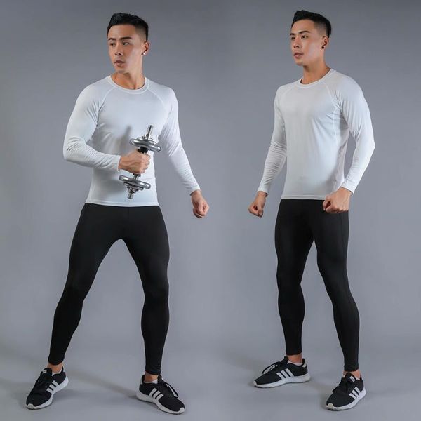 high-quality compression clothing suit men's suit quick-drying jogging sport running fitness gym training sportswear running, Black;blue
high-quality compression clothing suit men's suit quick-drying jogging sport running fitness gym training sportswear running, Black;blue