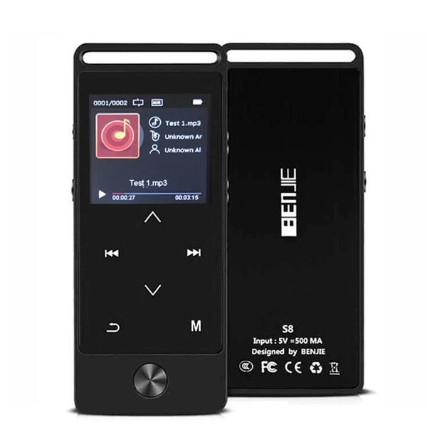 updated version touch button bluetooth mp3 player 8gb original benjie s8 lossless music player hd menu screen with fm radio 
updated version touch button bluetooth mp3 player 8gb original benjie s8 lossless music player hd menu screen with fm radio
