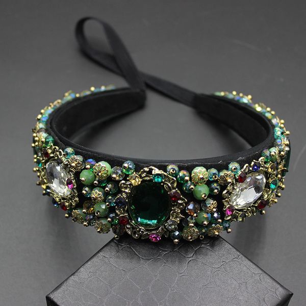 fashion gem beads vintage women flower baroque good quality hairband luxury crystal gem headband bridal jewelry 609 y19051302, Slivery;golden
fashion gem beads vintage women flower baroque good quality hairband luxury crystal gem headband bridal jewelry 609 y19051302, Slivery;golden