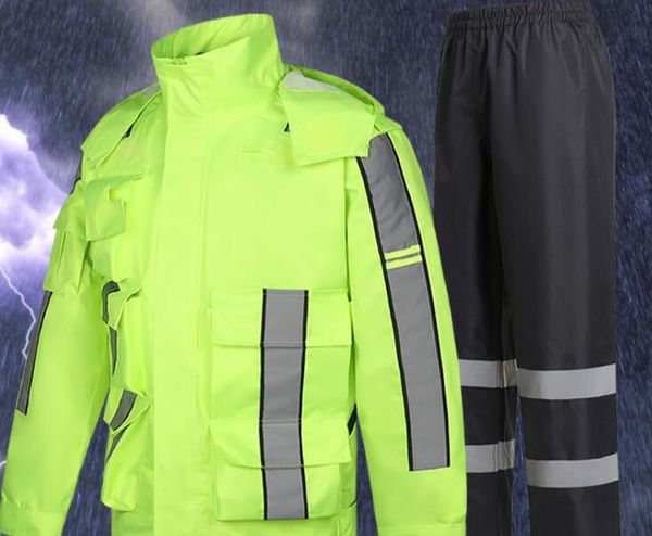 thick double raincoat split suit cross-border direct rain pants reflective bicycle electric motorcycle riding waterproof
thick double raincoat split suit cross-border direct rain pants reflective bicycle electric motorcycle riding waterproof