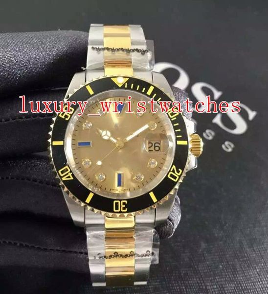 excellent wristwatches two tones 40mm 116613 colored diamond blue luminescent asia 2813 movement automatic mens watch watches, Slivery;brown
excellent wristwatches two tones 40mm 116613 colored diamond blue luminescent asia 2813 movement automatic mens watch watches, Slivery;brown