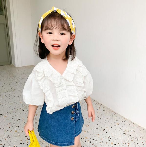 2020 new style girls ruffles shirt summer cotton fashion girls blouse 2-7t qh388, White;black
2020 new style girls ruffles shirt summer cotton fashion girls blouse 2-7t qh388, White;black