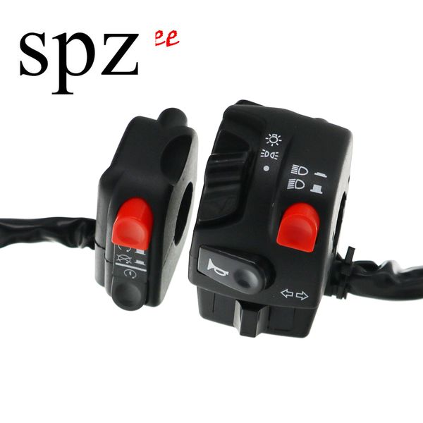 motolovee 22mm motorcycle switches motorbike horn button turn signal electric fog lamp light start handlebar controller switch
motolovee 22mm motorcycle switches motorbike horn button turn signal electric fog lamp light start handlebar controller switch