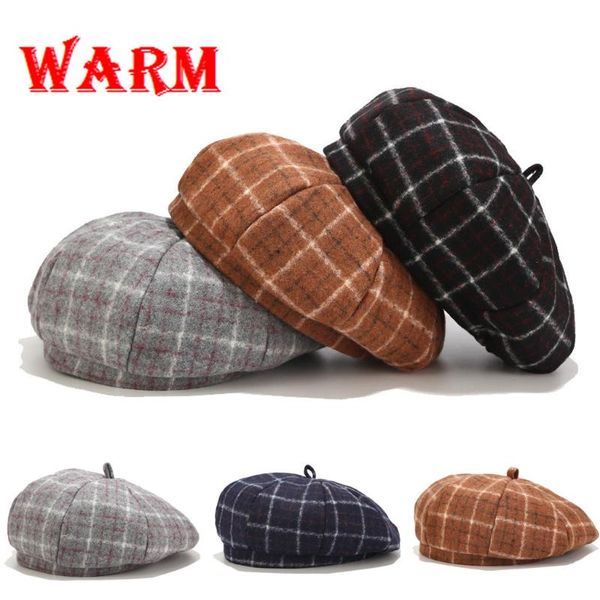 elegant plaid beret women hats for female winter autumn retro beret hats for girl wool caps girls lattice round caps#p30, Blue;gray
elegant plaid beret women hats for female winter autumn retro beret hats for girl wool caps girls lattice round caps#p30, Blue;gray