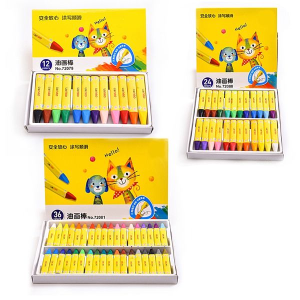 1 set wax crayon stick kid painting drawing sketching art tool 12/24/36 colors
1 set wax crayon stick kid painting drawing sketching art tool 12/24/36 colors