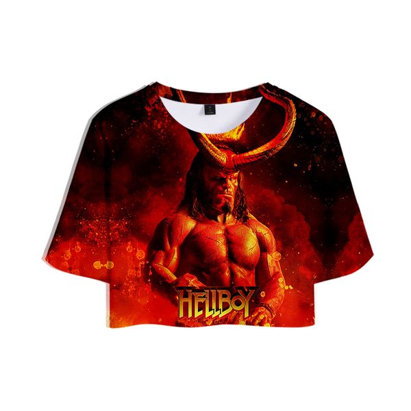 hellboy:rise of the blood queen 3d printed women crop fashion summer short sleeve tshirts 2019 casual streetwear t shirt, White
hellboy:rise of the blood queen 3d printed women crop fashion summer short sleeve tshirts 2019 casual streetwear t shirt, White
