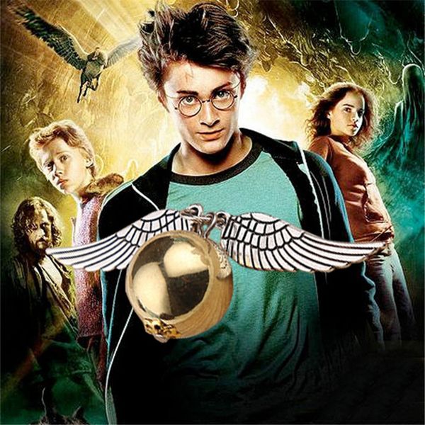 new trendy harry deathly hallows pendant necklaces round ball with double wing snitch harri pot necklaces gifts, Silver
new trendy harry deathly hallows pendant necklaces round ball with double wing snitch harri pot necklaces gifts, Silver
