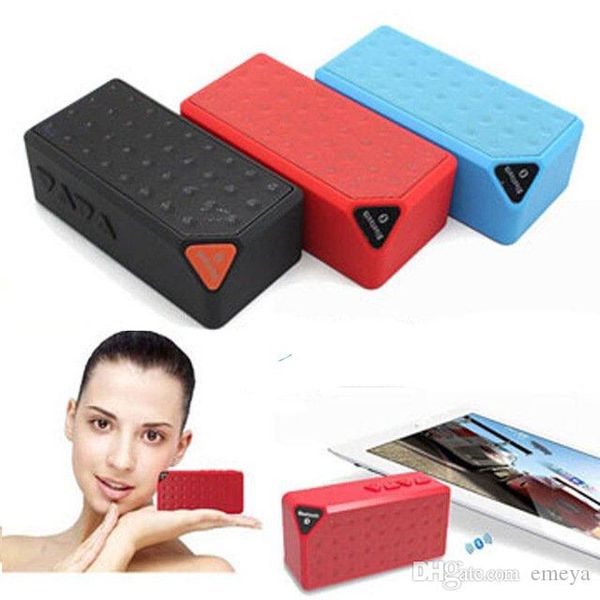 mini bluetooth speaker x3 fashion style tf usb wireless portable music sound box subwoofer loudspeakers with mic
mini bluetooth speaker x3 fashion style tf usb wireless portable music sound box subwoofer loudspeakers with mic