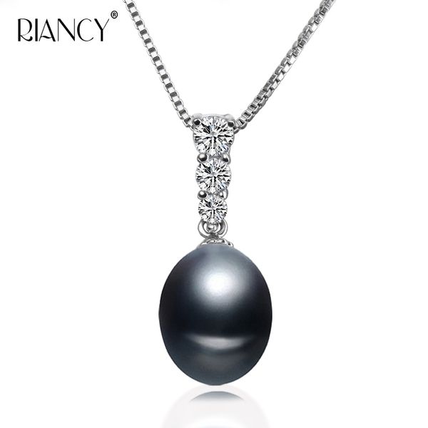 fashion natural black pearl pendant necklaces 925 sterling silver jewelry for women pearl necklace silver chain accessories gift
fashion natural black pearl pendant necklaces 925 sterling silver jewelry for women pearl necklace silver chain accessories gift