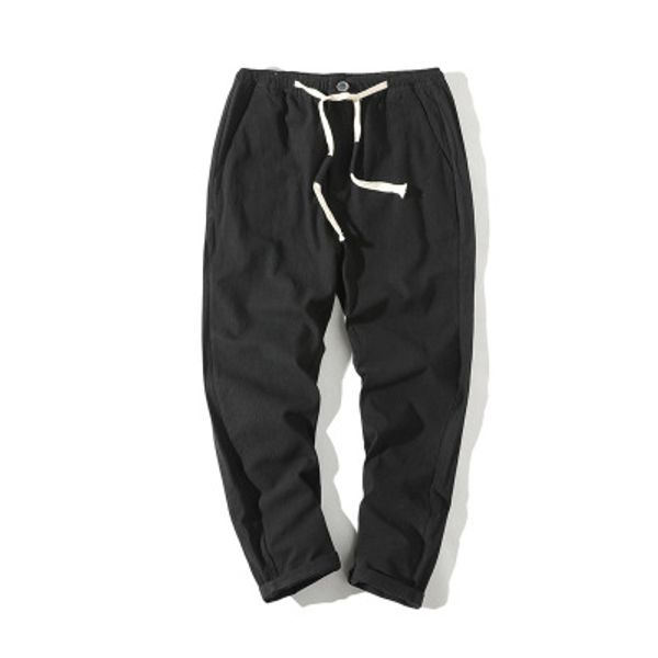 new spring summer harem pants 100% cotton linen long casual thin midweight pants pants retro fashion brand loose for men, Black
new spring summer harem pants 100% cotton linen long casual thin midweight pants pants retro fashion brand loose for men, Black