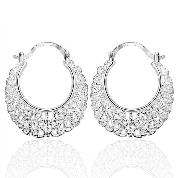 plated sterling silver openwork woven flower earrings djse329 size 2.4x2.1cm; women's 925 silver plate hoop & huggie earring, Golden;silver
plated sterling silver openwork woven flower earrings djse329 size 2.4x2.1cm; women's 925 silver plate hoop & huggie earring, Golden;silver