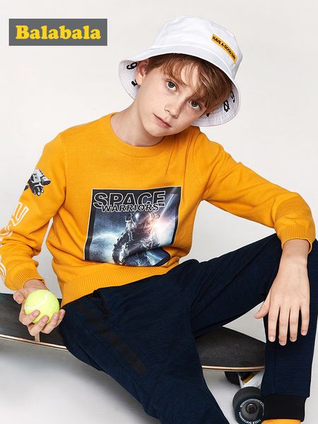 balabala boys space graphic sweater pullover children teenager boys soft knit sweater printed spring autumn clothes clothing, Blue
balabala boys space graphic sweater pullover children teenager boys soft knit sweater printed spring autumn clothes clothing, Blue