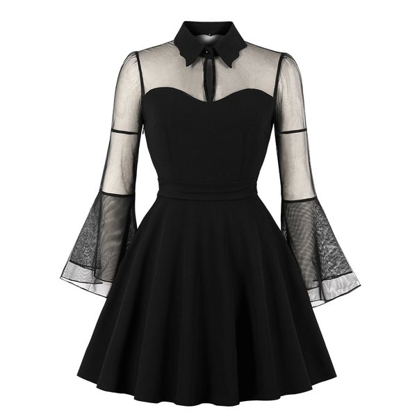 spring summer womens dresses 2020 fashion mini mesh dresses swing pinup vestidos valentines day party dress long sleeve 3xl 4xl, Black;gray
spring summer womens dresses 2020 fashion mini mesh dresses swing pinup vestidos valentines day party dress long sleeve 3xl 4xl, Black;gray