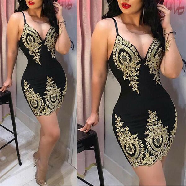 women designer dresses womens clothing new summer 2019 dress fashion casual summer dresses bandage bodycon party short clothes for s xl, Black;gray
women designer dresses womens clothing new summer 2019 dress fashion casual summer dresses bandage bodycon party short clothes for s xl, Black;gray