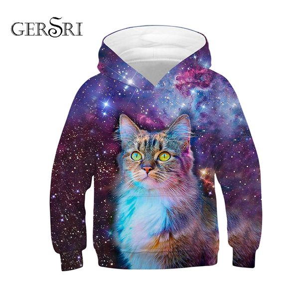 gersri funny cat space 3d kids hoodie pets animal print sweatshirts boys hooded pullover hooded small children clothes, Black
gersri funny cat space 3d kids hoodie pets animal print sweatshirts boys hooded pullover hooded small children clothes, Black