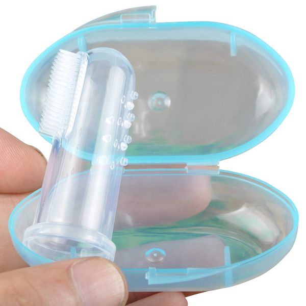 baby infant soft silicone finger toothbrush teether cleaning gum massager brush cute
baby infant soft silicone finger toothbrush teether cleaning gum massager brush cute