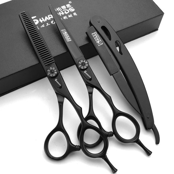 6 inch black japan 440c import professional hairdresser scissors set salon hairdresser tools hair razor barber thinning scissors
6 inch black japan 440c import professional hairdresser scissors set salon hairdresser tools hair razor barber thinning scissors