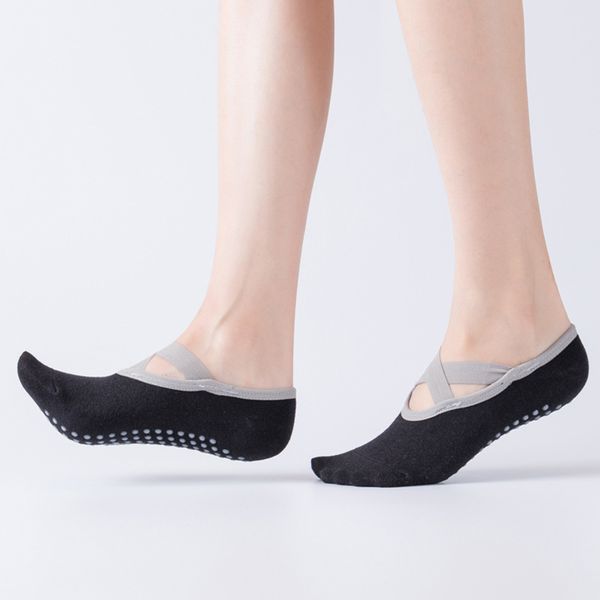 sports socks 4 pair women yoga anti-skid particles cross solid color dancing pilates comfortable cotton dro, Black
sports socks 4 pair women yoga anti-skid particles cross solid color dancing pilates comfortable cotton dro, Black