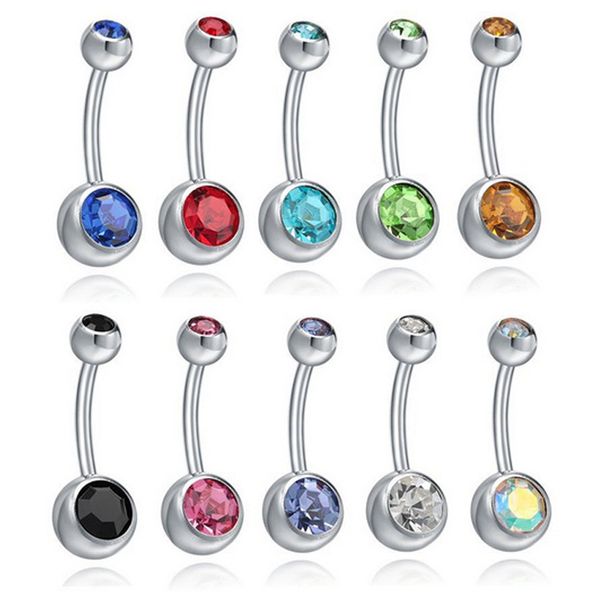 2pcs/lot fashion navel nail surgical steel bar piercing rhinestone crystal beauty belly button ring simple piercing jewelry
2pcs/lot fashion navel nail surgical steel bar piercing rhinestone crystal beauty belly button ring simple piercing jewelry