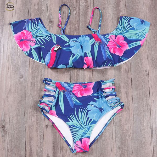 high waist bikinis women swimsuit 2019 off the shoulder female push up ruffle bikini set swim bathing suit biquini, White;black
high waist bikinis women swimsuit 2019 off the shoulder female push up ruffle bikini set swim bathing suit biquini, White;black