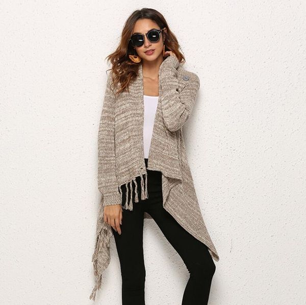 coat clothes autumn and winter cross-border european american large size women's explosion tassel knit sweater scarves gifts, White;black
coat clothes autumn and winter cross-border european american large size women's explosion tassel knit sweater scarves gifts, White;black
