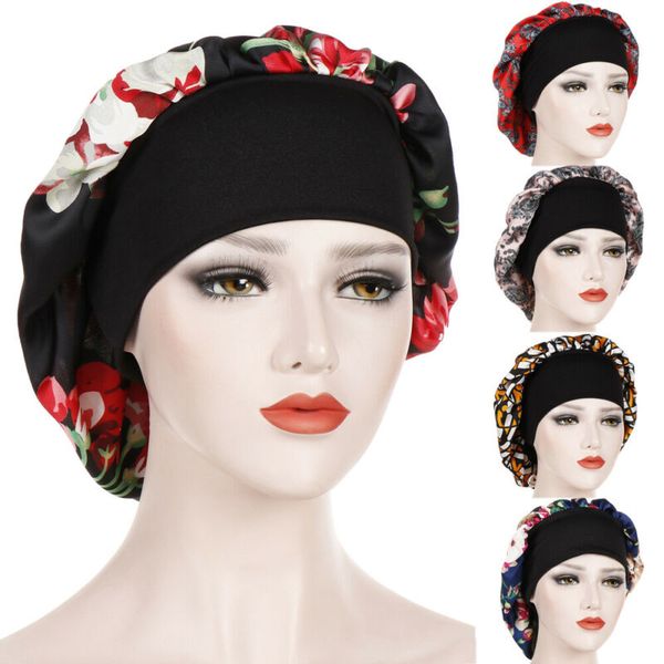 adjust silk sleep hats wrap night cap hair care bonnet women hat bonnet elastic, Blue;gray
adjust silk sleep hats wrap night cap hair care bonnet women hat bonnet elastic, Blue;gray