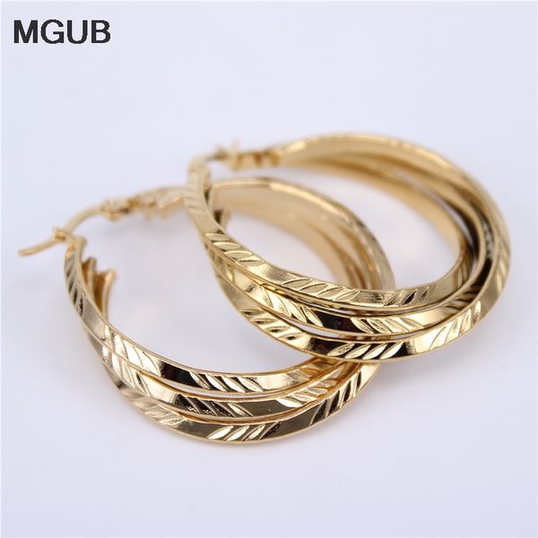 nine styles stainless steel simple new exquisite hoop earring gold color rock punk round earring for women jewelry lh771, Golden;silver
nine styles stainless steel simple new exquisite hoop earring gold color rock punk round earring for women jewelry lh771, Golden;silver