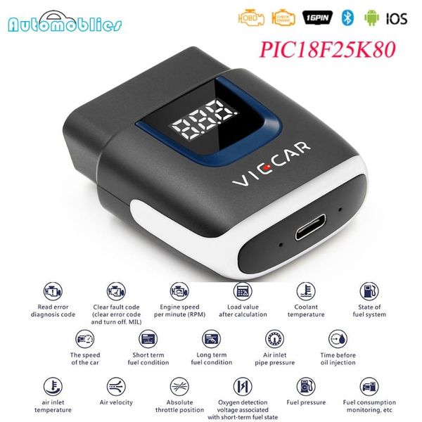 viecar elm327 v2. 2 bluetooth 4.0 pic18f25k80 obd2 сканер elm327 v1. 5 odb elm 327 для android / obd 2 автомобиля диагностический авто инстр
viecar elm327 v2. 2 bluetooth 4.0 pic18f25k80 obd2 сканер elm327 v1. 5 odb elm 327 для android / obd 2 автомобиля диагностический авто инстр